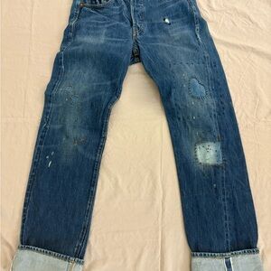 Levi's Women's Blue Straight Leg Jeans